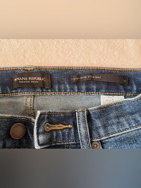 Banana Republic Straight High-Rise Jeans